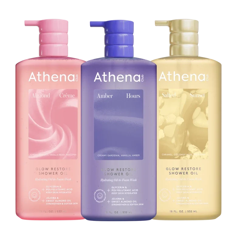 Glow Restore Shower Oil Trio L2