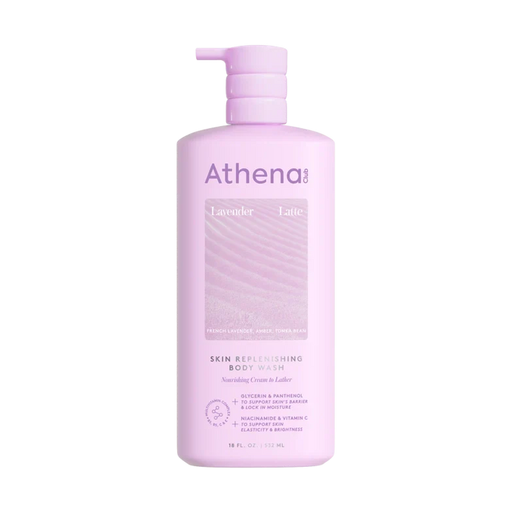 Skin Replenishing Body Wash P0 Lavender Latte